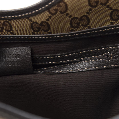 Gucci Crystal Monogram Medium Joy Shoulder Bag Dark Brown 7 of 10