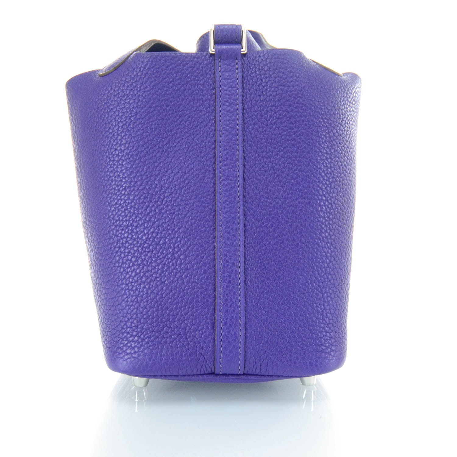 Hermes Taurillon Clemence Picotin PM Iris 6 of 8