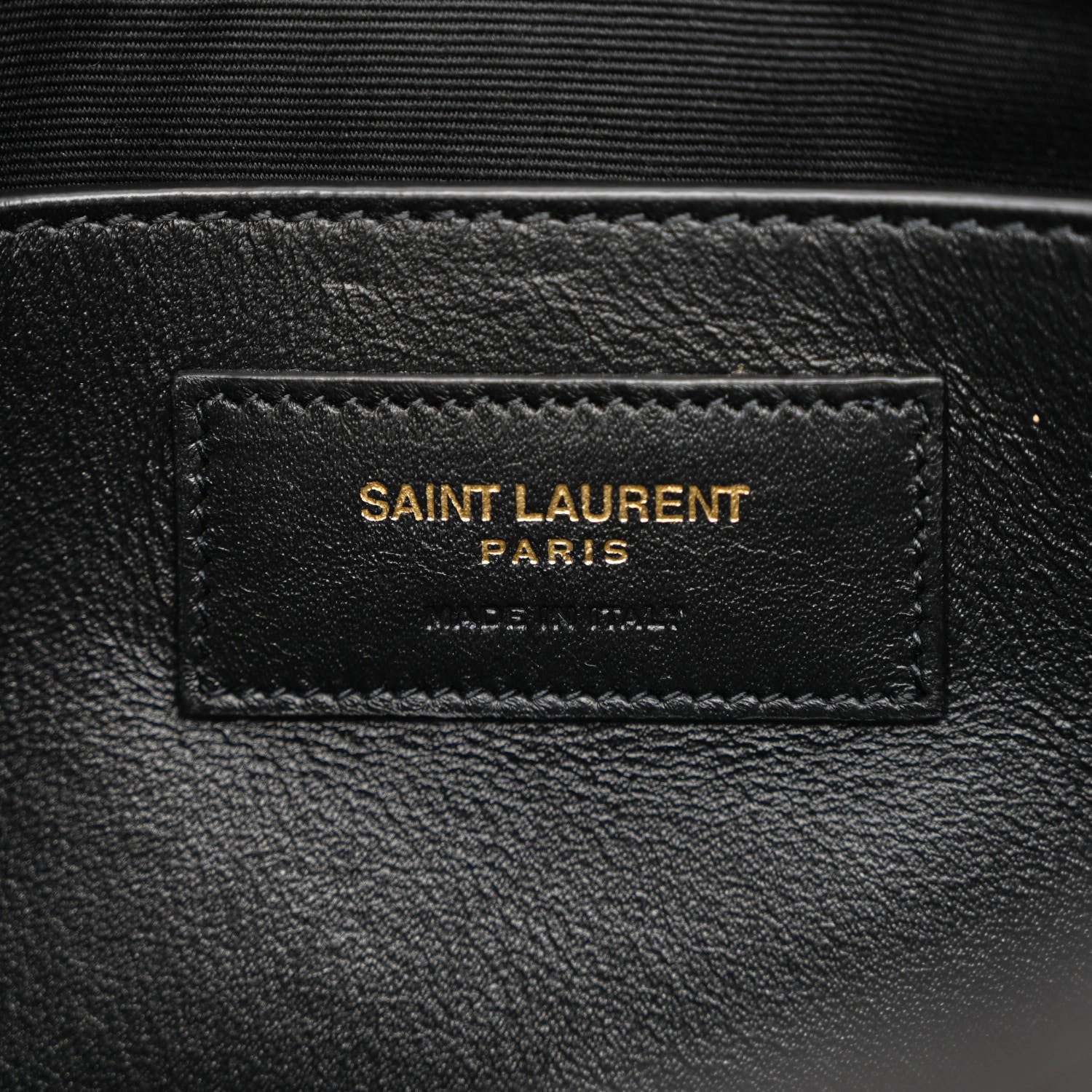 Saint Laurent Lambskin Matelasse Monogram Baby Niki Chain Satchel Black 6 of 10
