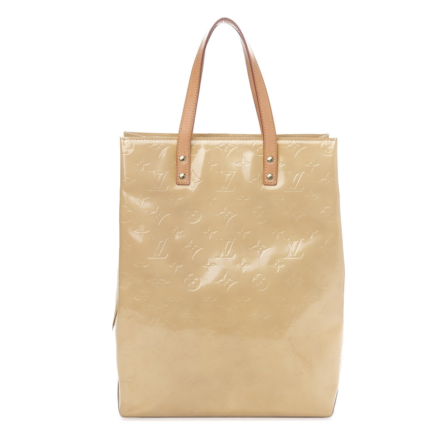 Louis Vuitton Vernis Reade MM Beige 1 of 13