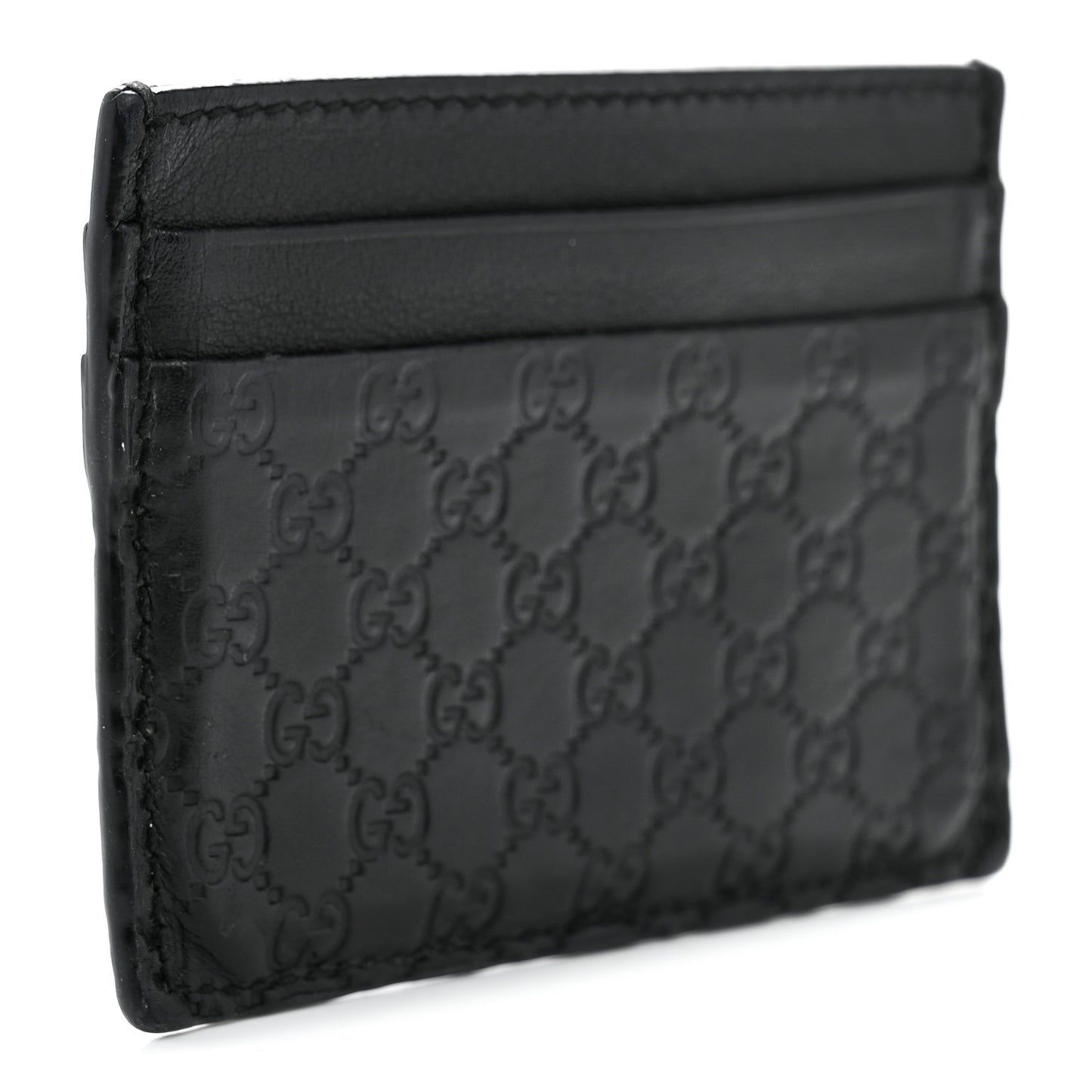 Microguccissima Card Holder Black