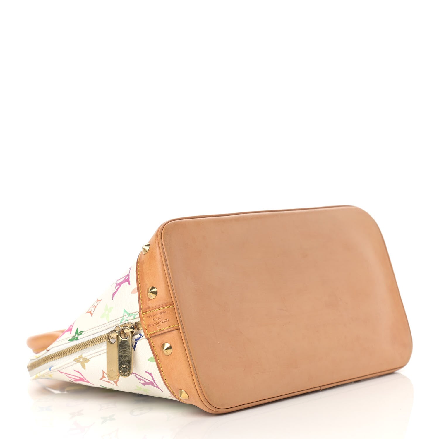 Louis Vuitton Monogram Multicolor Alma White 4 of 17