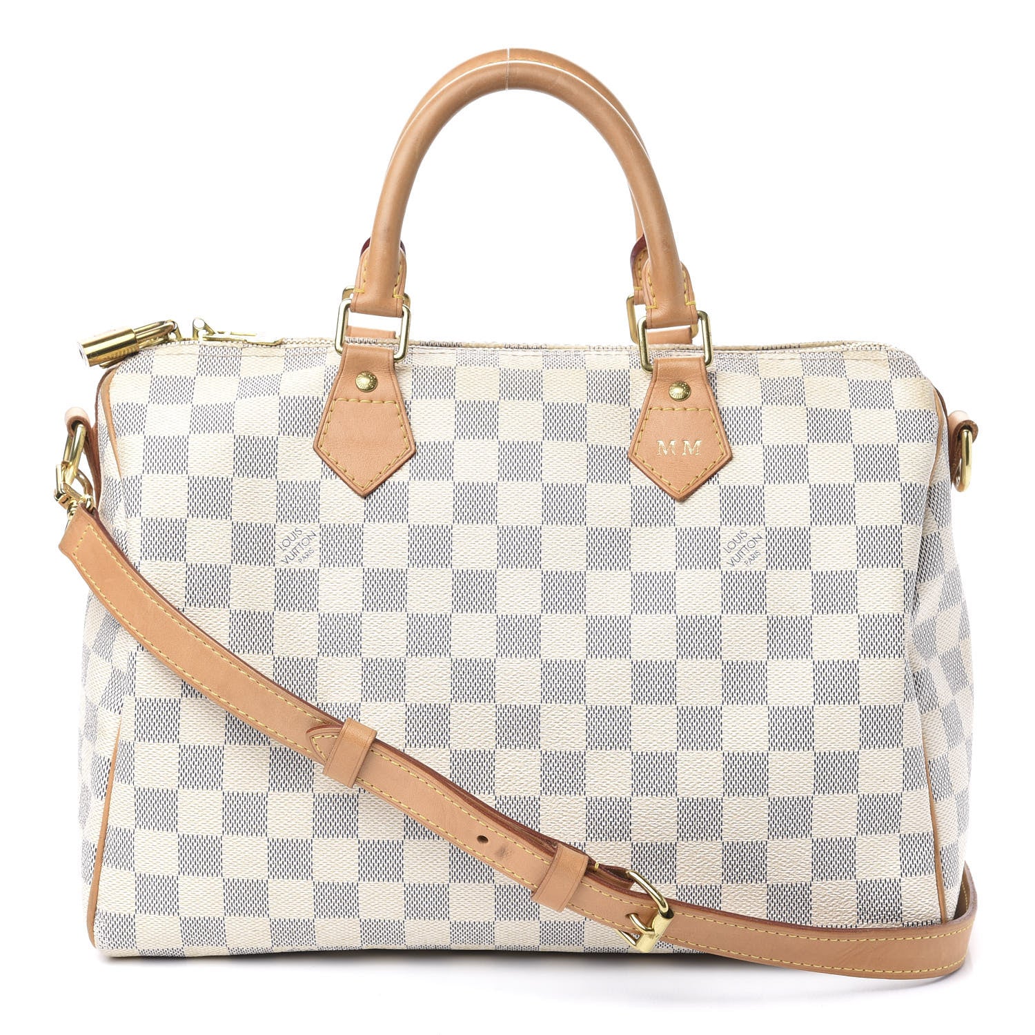 Louis Vuitton Damier Azur Speedy Bandouliere 30 1 of 16