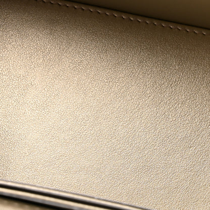 Chanel Metallic Caviar Quilted Trendy Handle Vanity Gold 4 of 10