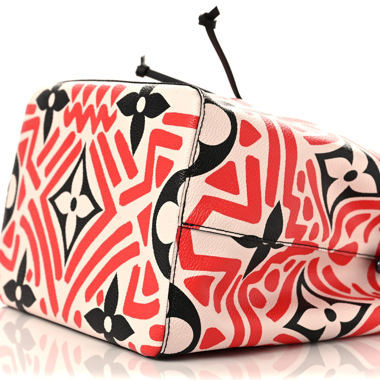 Monogram Giant Crafty NeoNoe MM Creme Rouge Black