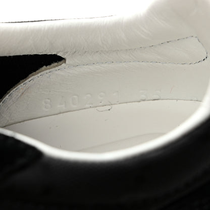 Gucci GG Suede Monogram Web Re-Motion Sneakers 35 Black 8 of 11