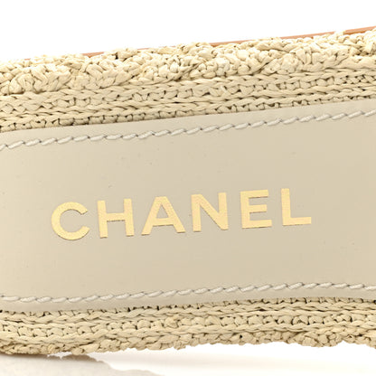 Chanel Cord Braided CC Mules 41 Light Beige 7 of 9