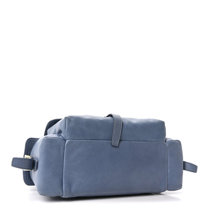Prada Nappa Medium Explore Shoulder Bag Aviation Blue 4 of 10