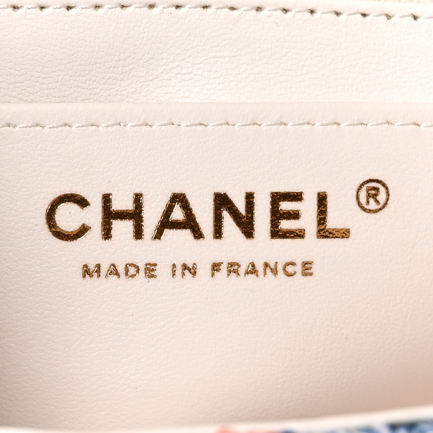 Chanel Tweed Quilted Mini Rectangular Flap White Red Yellow Blue Green 6 of 10