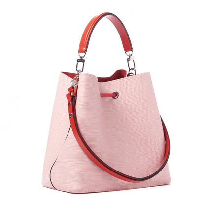 Louis Vuitton Epi NeoNoe Rose Ballerine Orange 2 of 9