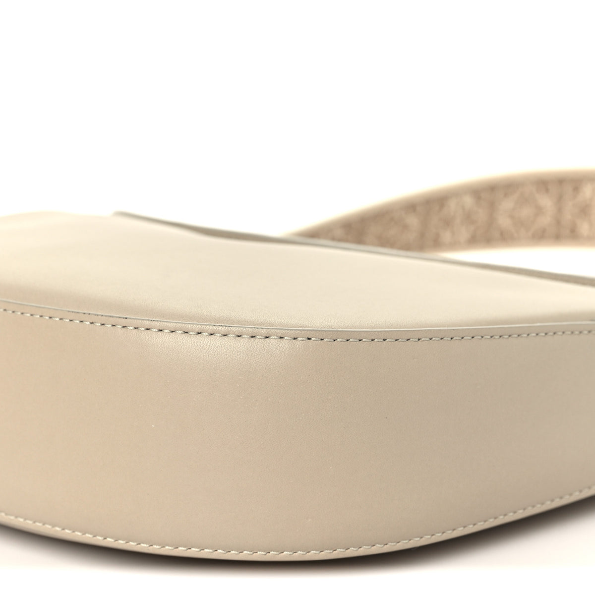 Loewe Satin Calfskin Jacquard Small Luna Bag Oat 9 of 9