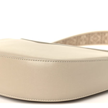 Loewe Satin Calfskin Jacquard Small Luna Bag Oat 9 of 9