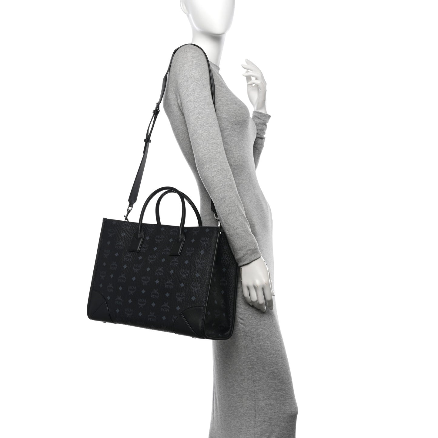 Visetos Large Munchen Tote Black