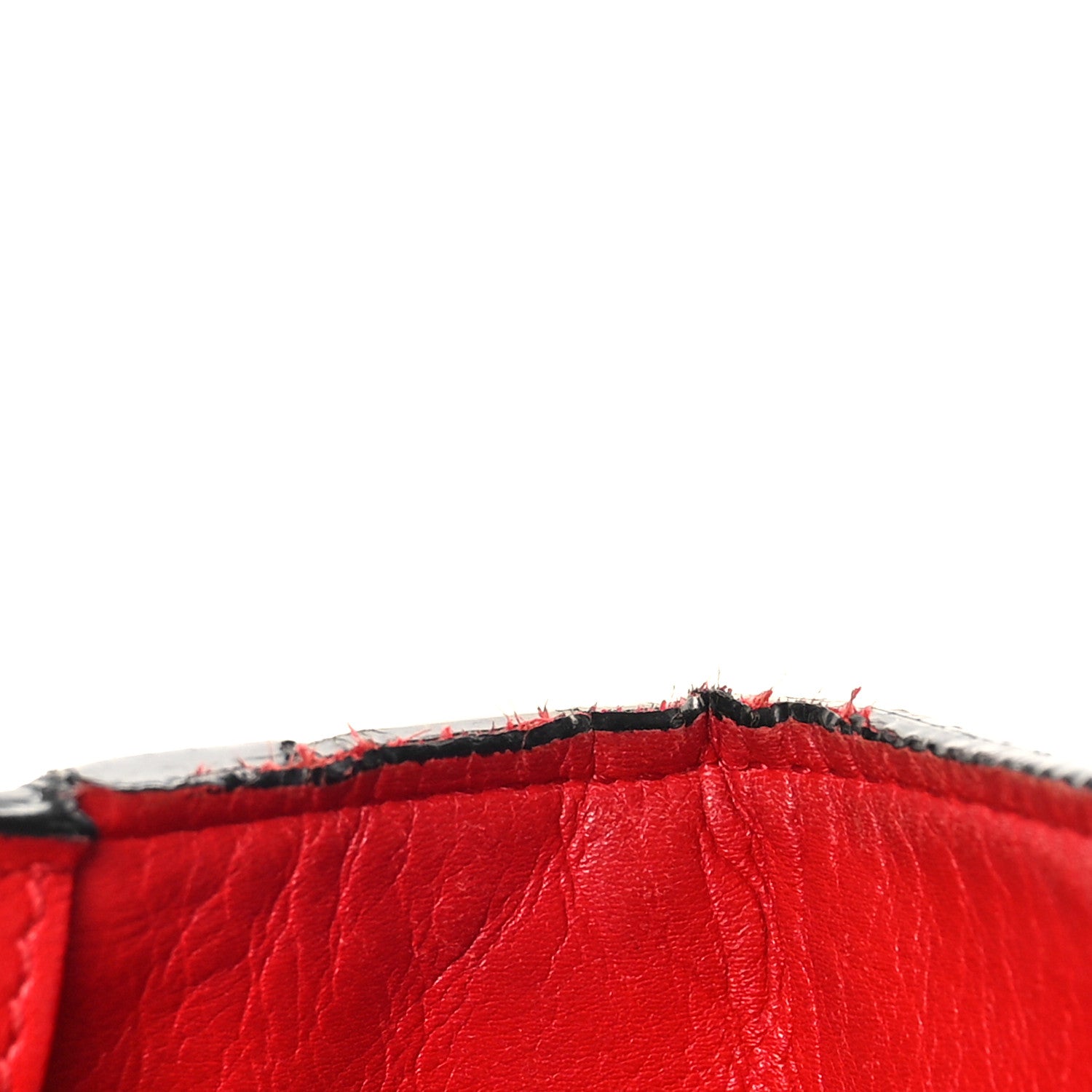Christian Louboutin Metallic Sheepskin Spikes Fringed Lucky L Hobo Anthracite 11 of 11