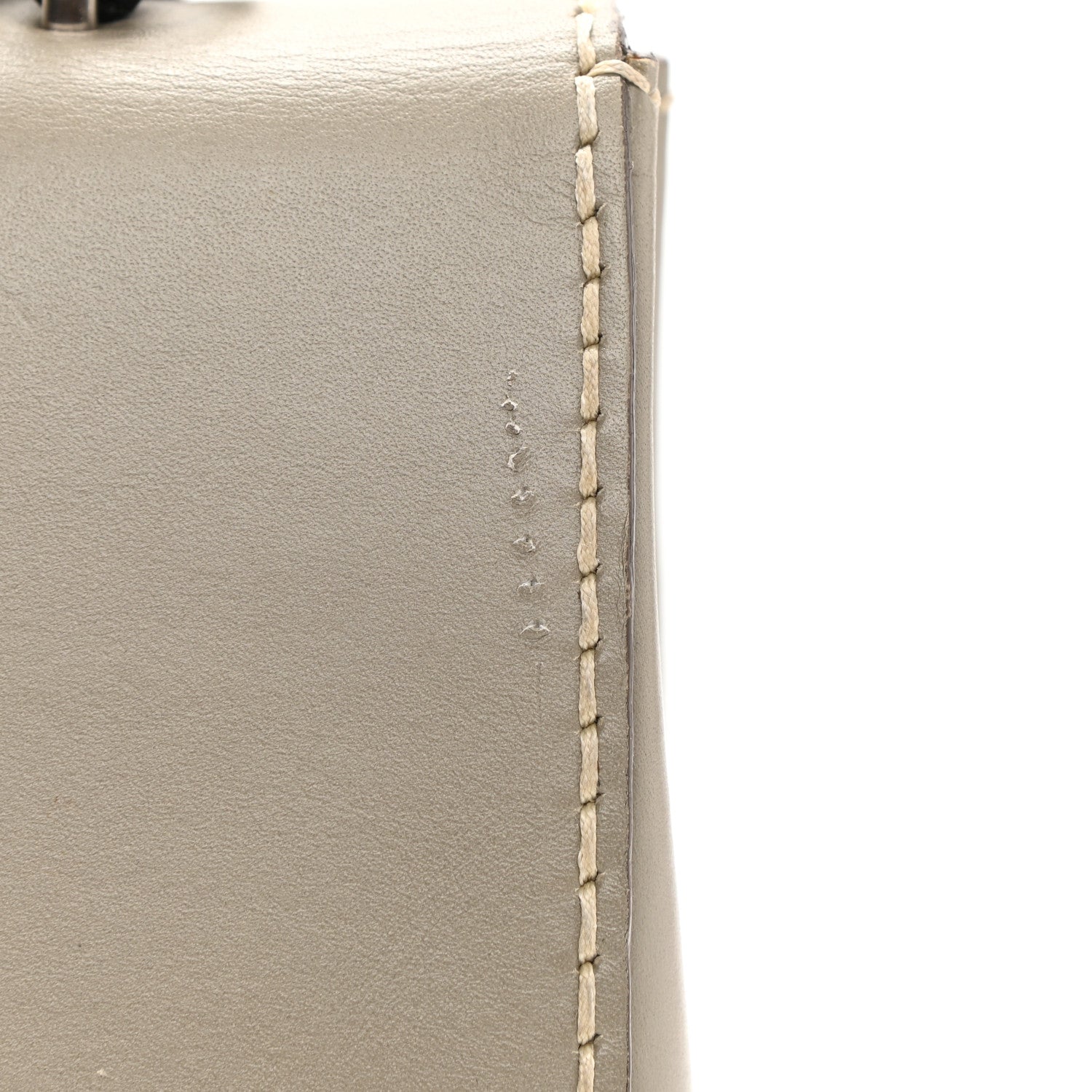 Prada Vitello Tri-Color Medium Sound Top Handle Satchel Grigio Black 17 of 18