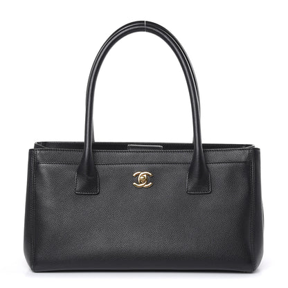 Chanel Calfskin Small Cerf Executive Shopper Tote Black 1 of 14