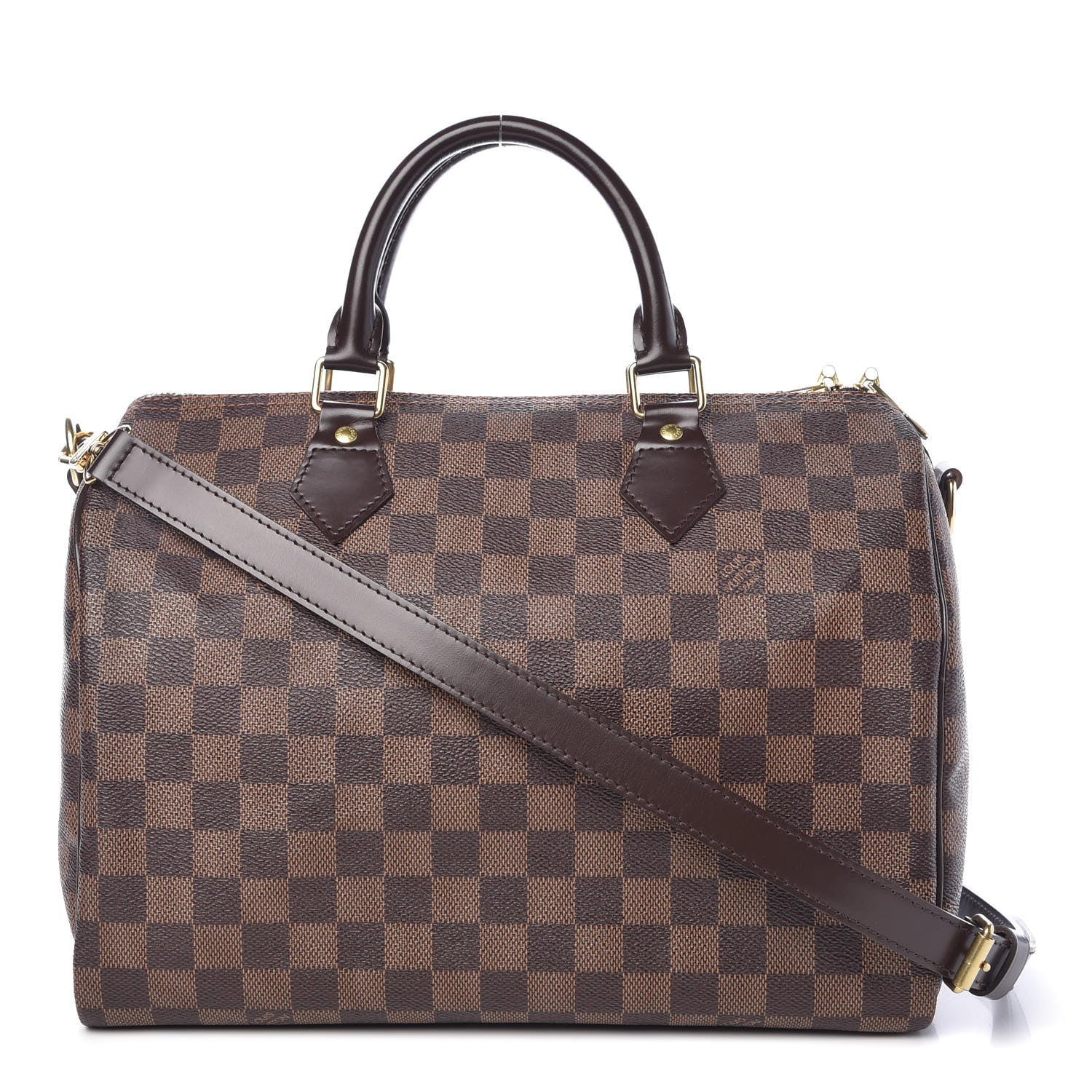Louis Vuitton Damier Ebene Speedy Bandouliere 30 1 of 10