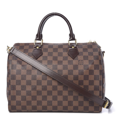 Louis Vuitton Damier Ebene Speedy Bandouliere 30 1 of 10