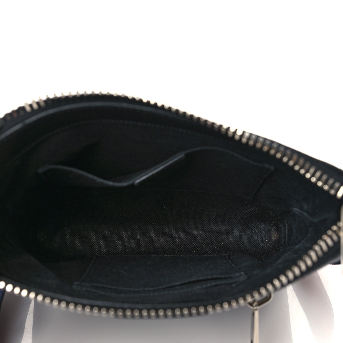 GG Supreme Monogram Web Small Flat Messenger Bag Black Grey