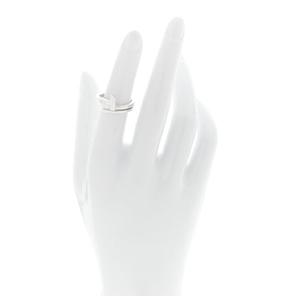 Tiffany Sterling Silver T Square Wrap Ring 50 5.5 2 of 5