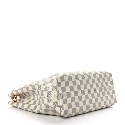 Louis Vuitton Damier Azur Graceful PM Rose Ballerine 4 of 8