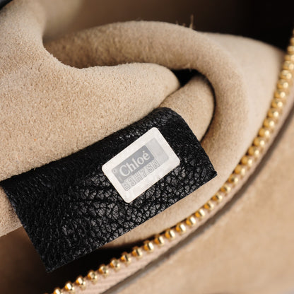 Chloe Grained Lambskin Large Drew Shoulder Bag Black 8 of 8