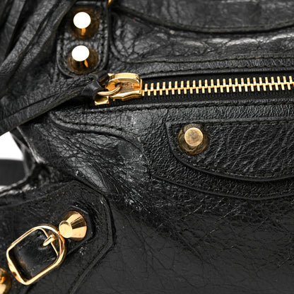 Balenciaga Agneau Classic Gold Hardware Mini City Black 15 of 18