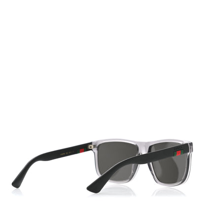 Gucci Web Square Frame GG0010S Sunglasses Black 4 of 8