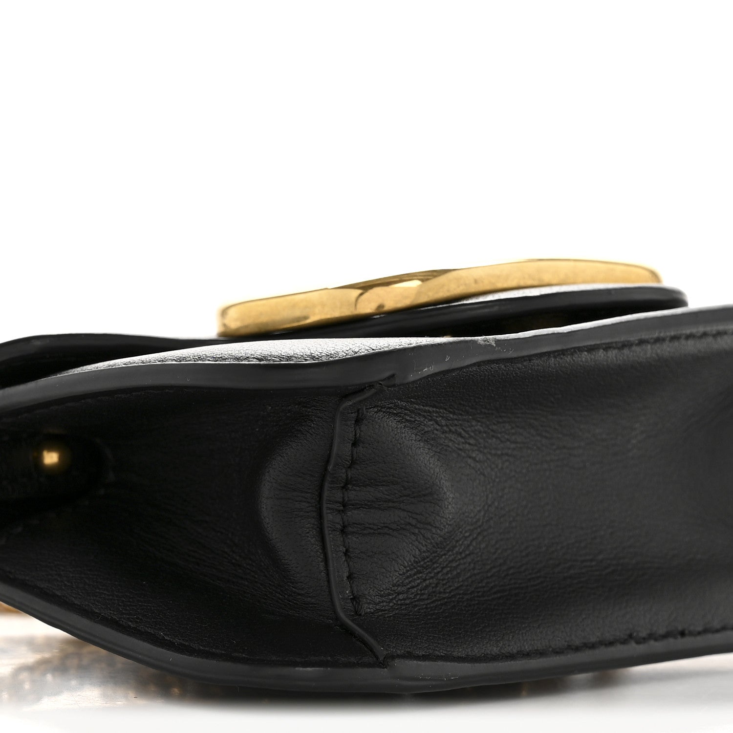 Valentino Garavani Calfskin Vlogo Micro Loco Shoulder Bag Black 9 of 12