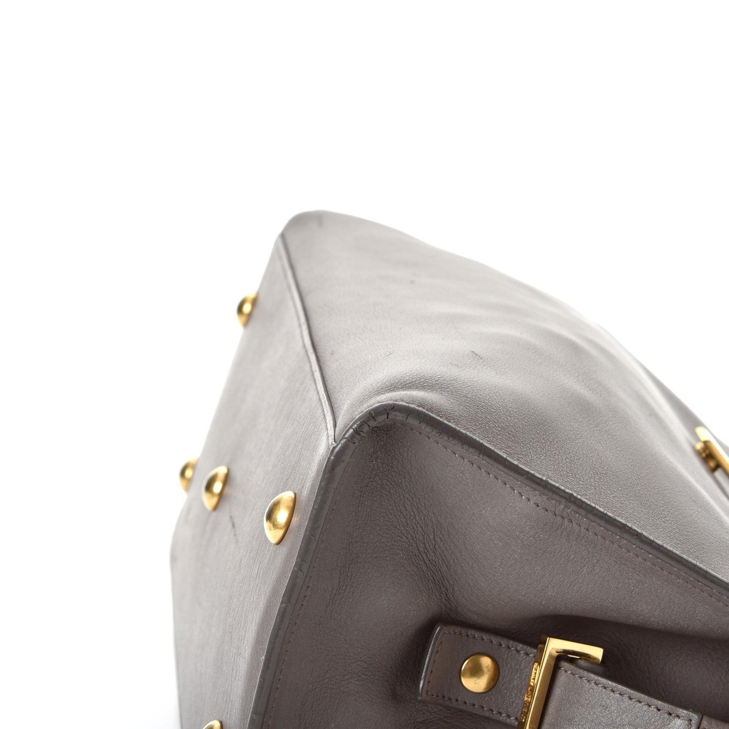 Calfskin Small Classic Y Cabas Fog