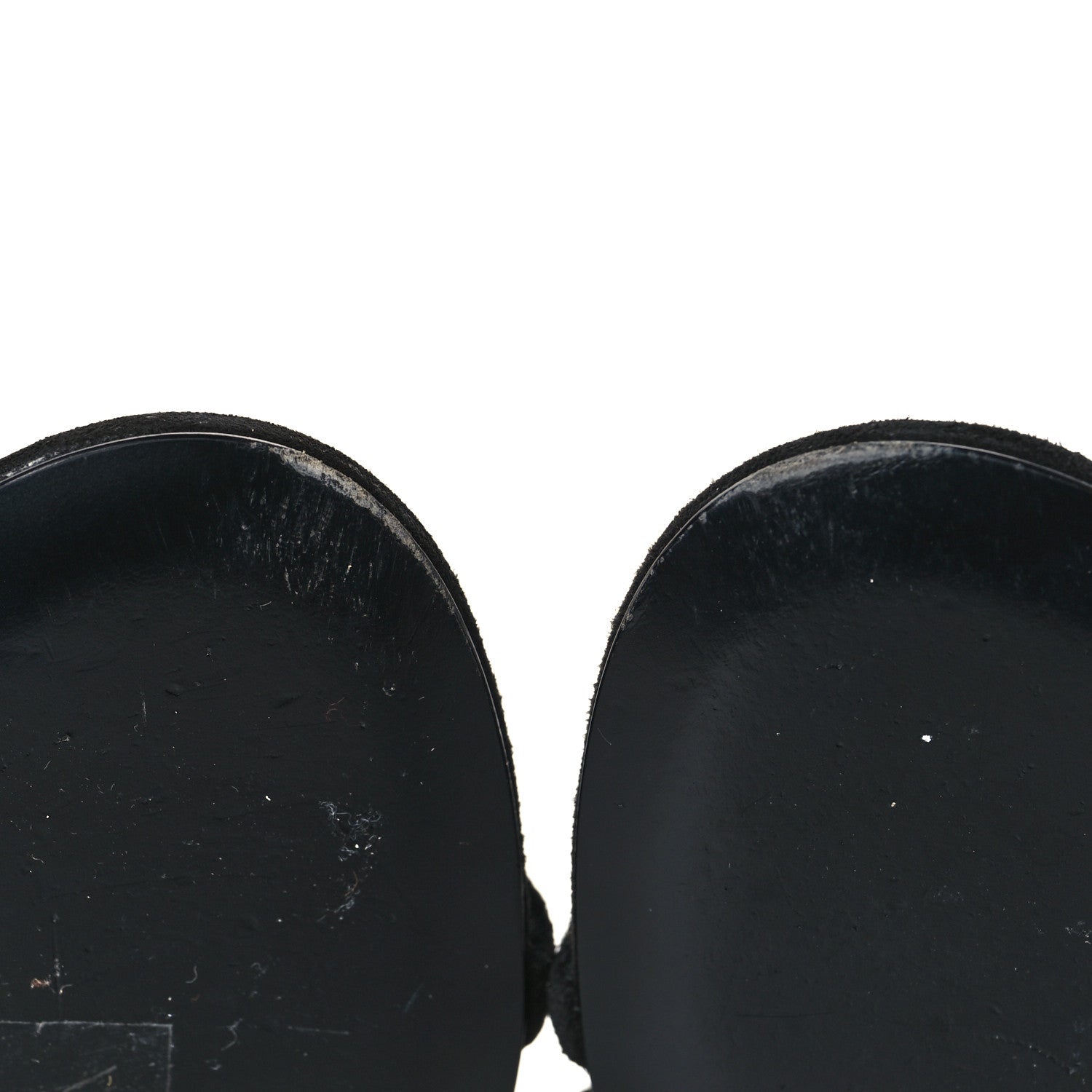 Chanel Kid Suede Chain CC Sandals 39 Black 10 of 11