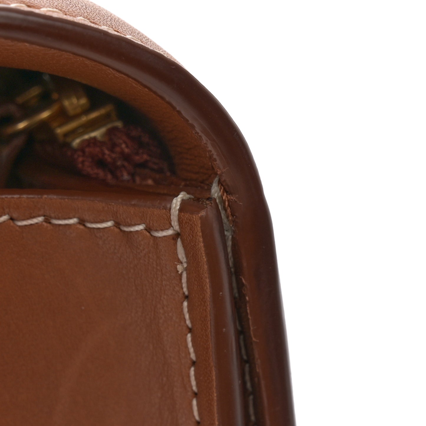 Natural Calfskin Medium Classic Box Flap Bag Tan