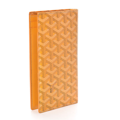 Goyard Goyardine Long Bi-Fold Wallet Yellow 3 of 6