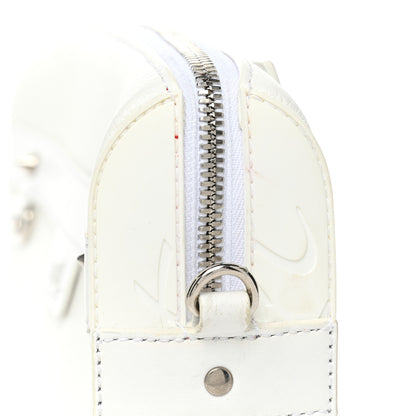 Christian Louboutin Grained Calfskin Rubber Ruisbuddy Messenger Bag White 11 of 11