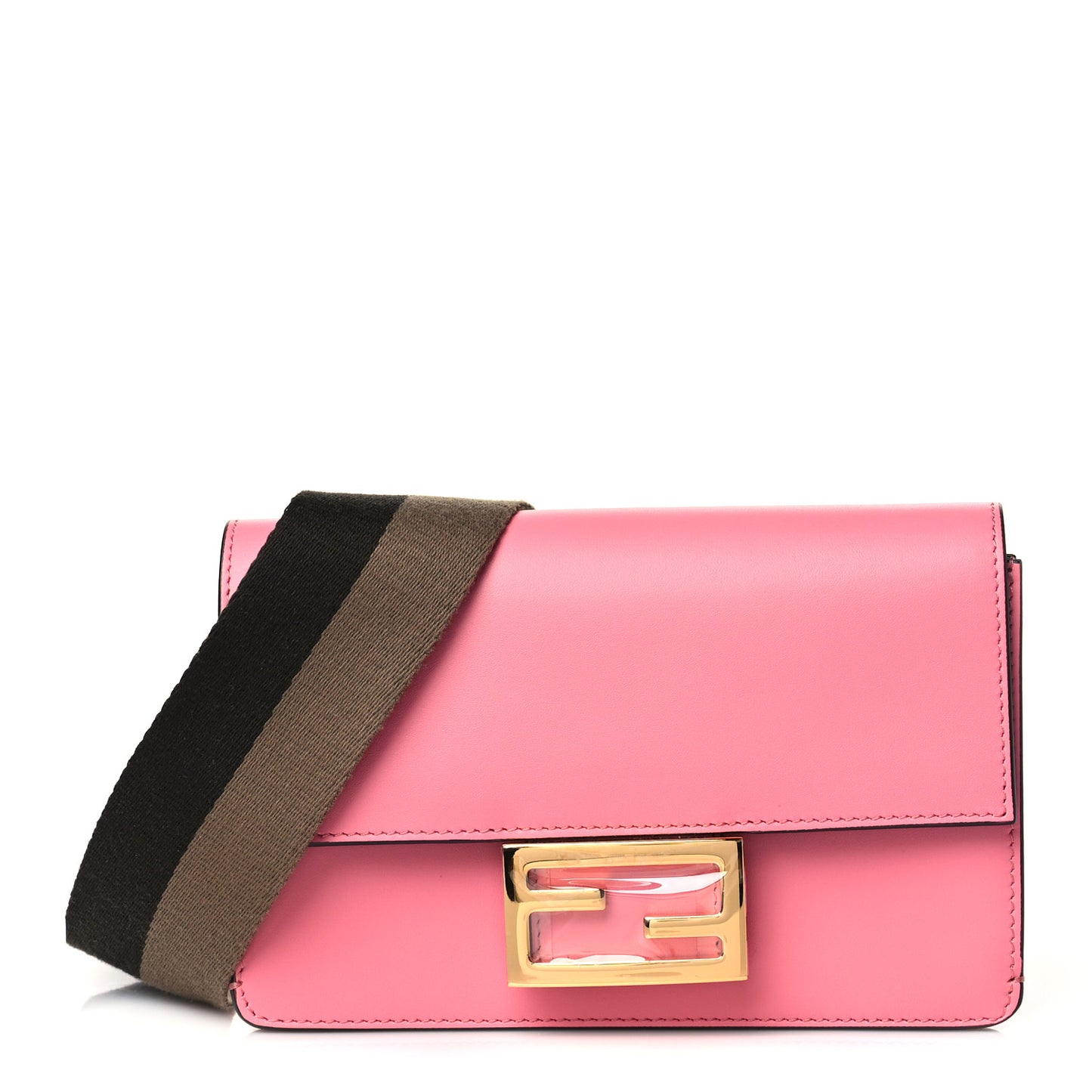 Vitello King Mini Flat Baguette Pink