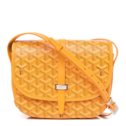Goyard Goyardine Belvedere II PM Messenger Bag Yellow 1 of 4