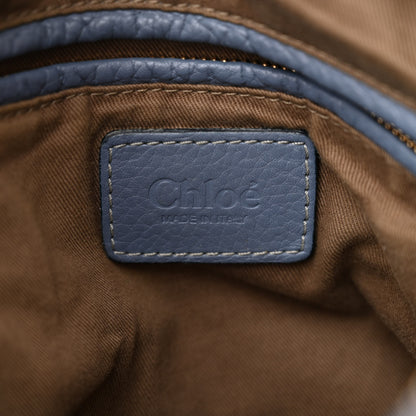 Chloe Calfskin Medium Marcie Satchel Cloudy Blue 6 of 24