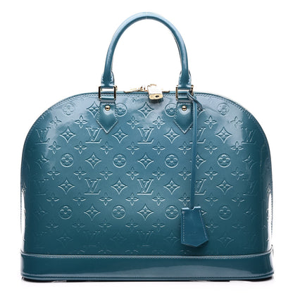 Louis Vuitton Vernis Alma GM Blue Galactic 1 of 7
