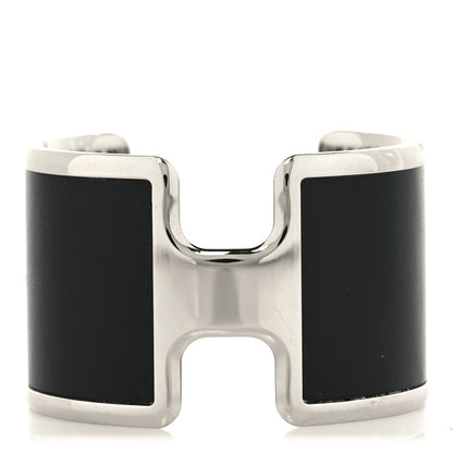 Hermes Box Olympe Cuff Bracelet Black 1 of 5