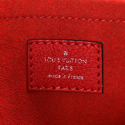 Louis Vuitton Soft Calfskin Mylockme Chain Bag BB Rubis 7 of 12