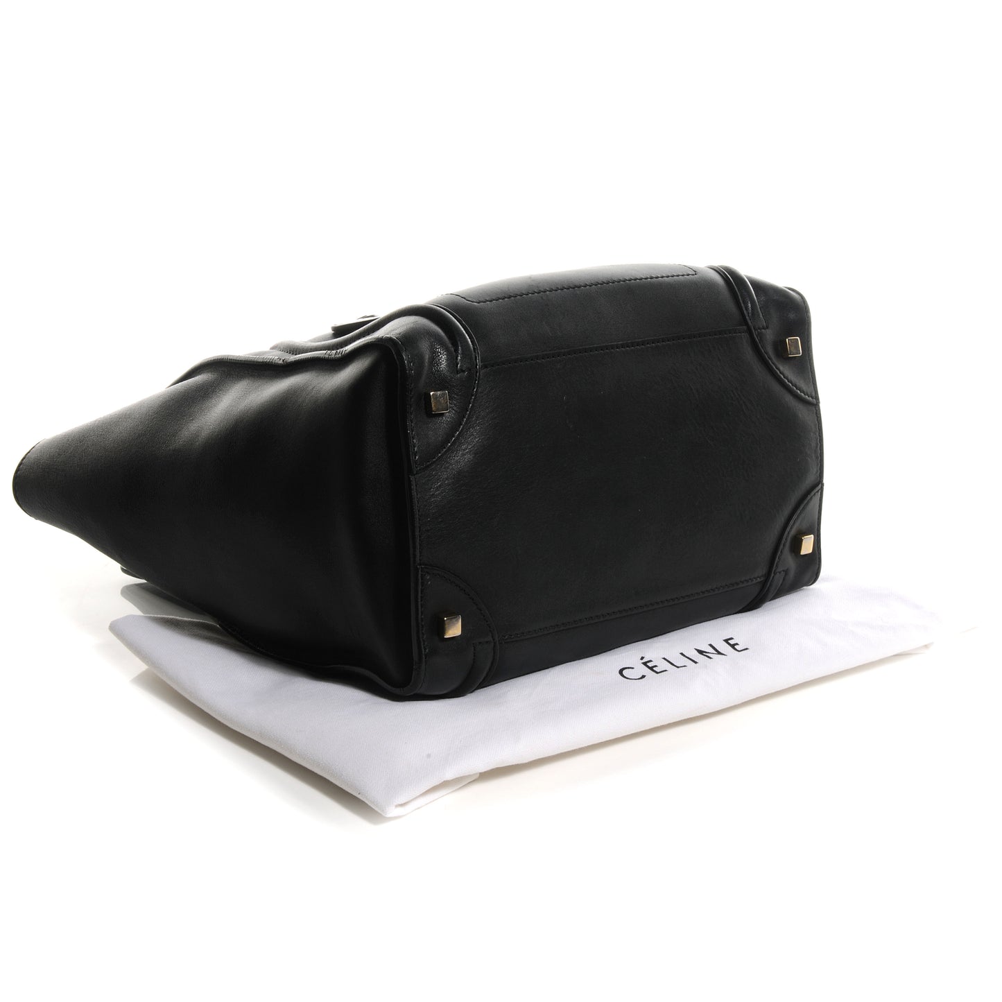Smooth Calfskin Mini Luggage Black