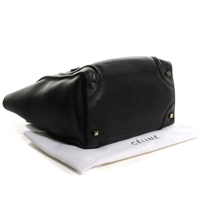 Celine Smooth Calfskin Mini Luggage Black 6 of 22