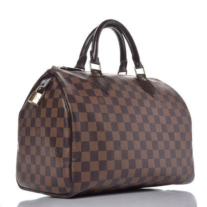 Louis Vuitton Damier Ebene Speedy 30 3 of 16