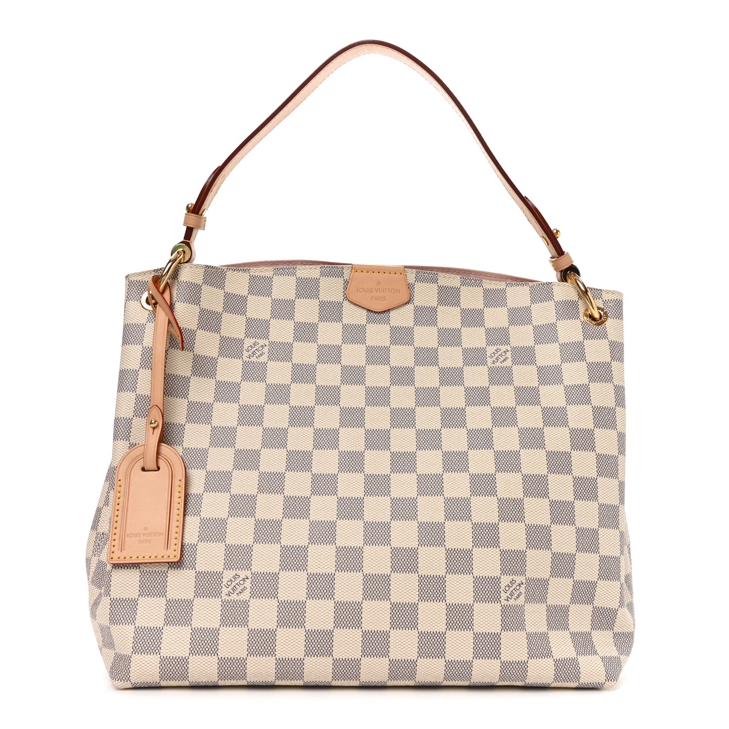 Damier Azur Graceful PM Rose Ballerine