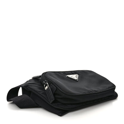 Prada Tessuto Nylon Saffiano Belt Bag Black 4 of 11