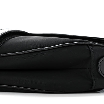 Christian Dior Nylon Saddle Bag Black 10 of 15