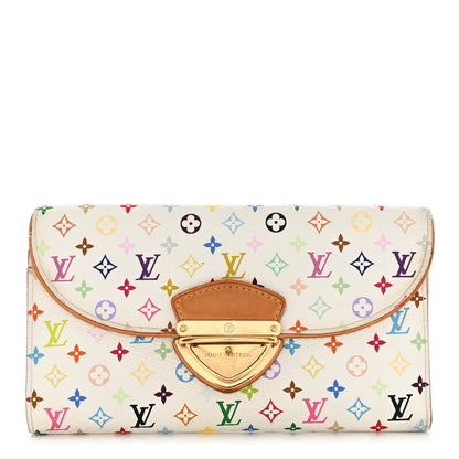Louis Vuitton Monogram Multicolor Eugenie Wallet White 1 of 14