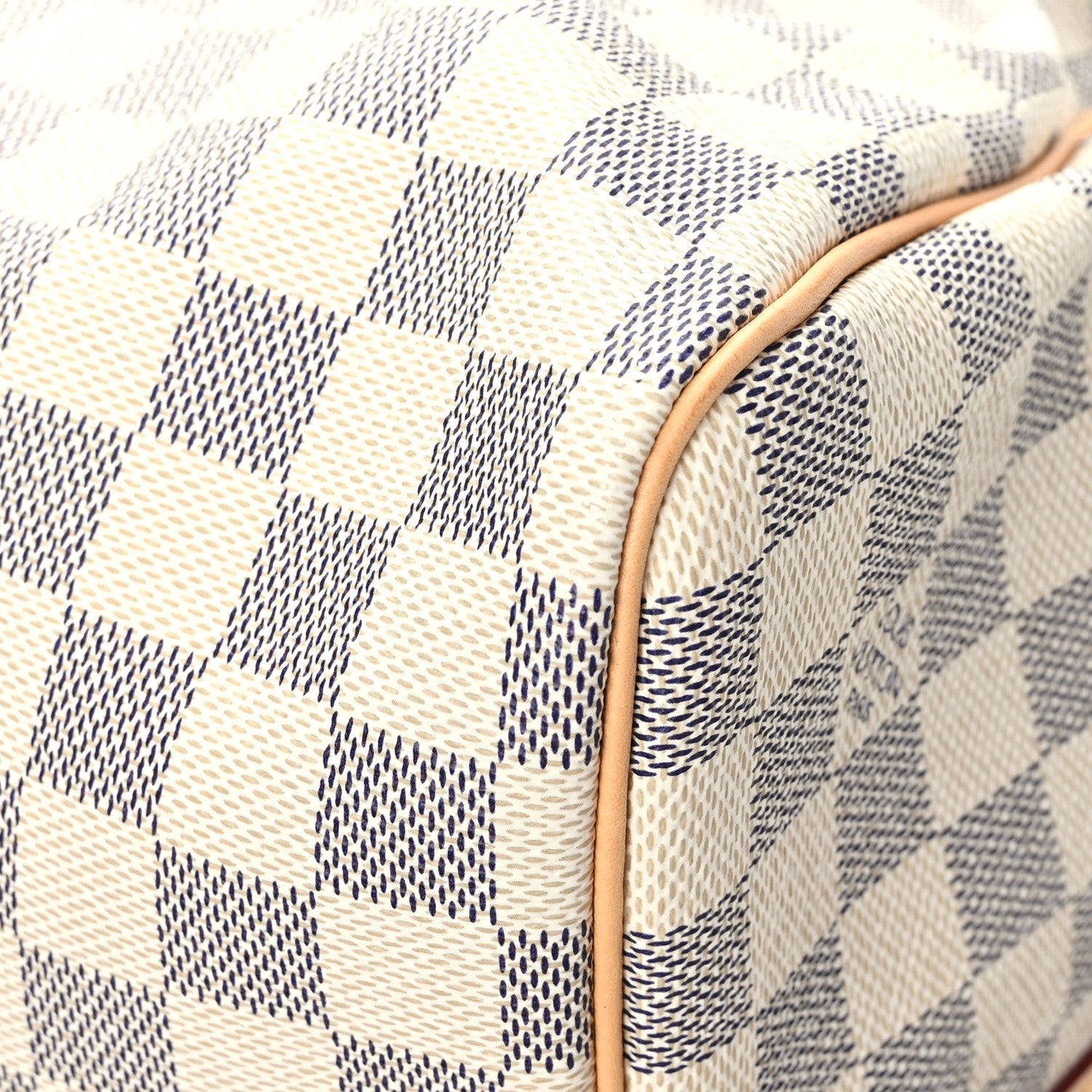 Louis Vuitton Damier Azur Keepall Bandouliere 55 10 of 11
