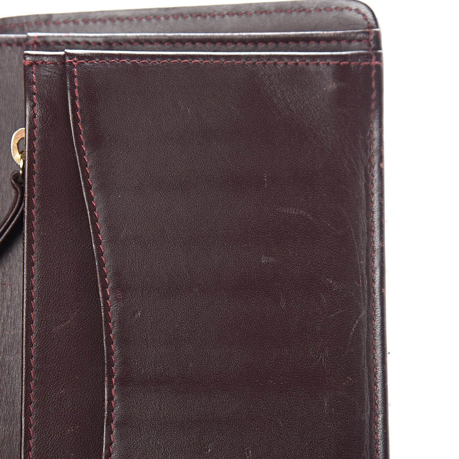 Chanel Caviar Quilted Yen Wallet Black 9 of 10