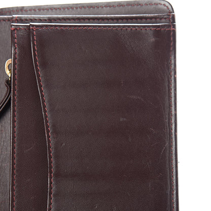 Chanel Caviar Quilted Yen Wallet Black 9 of 10